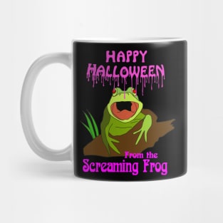 Happy Halloween from the Screaming Frog - Art Zoo Mug